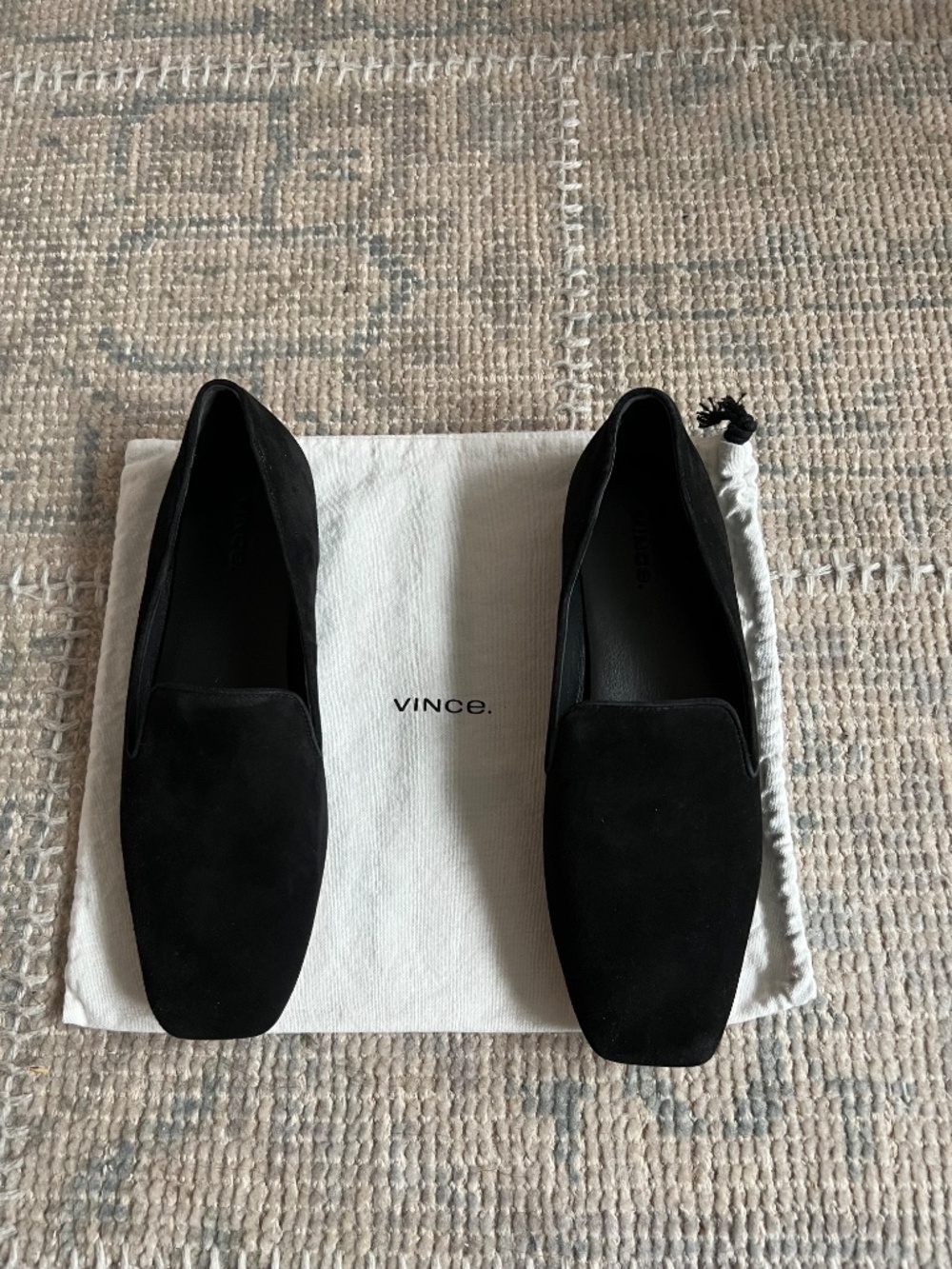 Vince Women's Clark Black Suede Loafer - 9 - Picture 3 of 6
